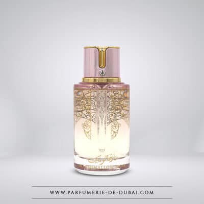 Marshmallow Musk - Eau de parfum per donna (flacone rosa trasparente 100 ml) - Arabiyat Prestige