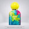 Bubble Gum (Coleção Grandeur) – Eau de parfum unissex (frasco multicolorido de 50 ml) – Tubbees