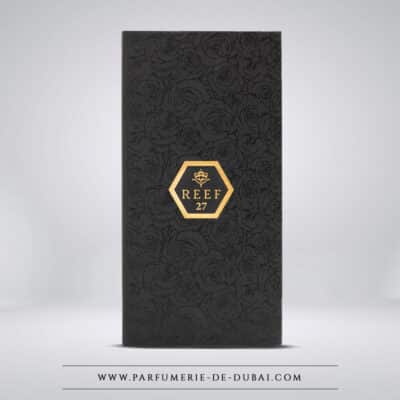 boite Reef 27 – Eau de parfum de niche mixte (flacon noir 100 ml) – Reef Perfumes