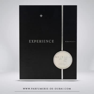 25 Caixa de experiências - Eau de parfum mixte (frasco preto de 100 ml) - Khadlaj