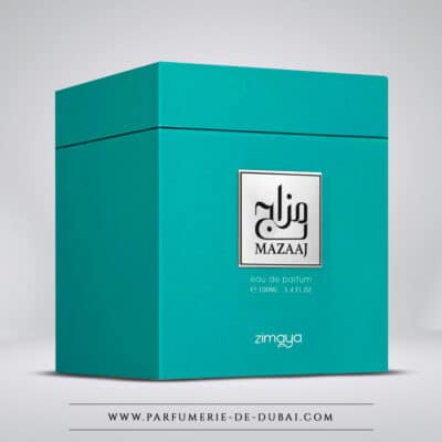 doboz Mazaaj Rhythm - Eau de parfum mixte (kék üveg 100 ml) - Zimaya
