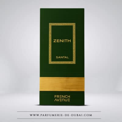 Caixa Zenith Santal - Fragrância mista (frasco verde 100 ml) - French Avenue