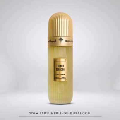 Franse tabak - Gemengde niche parfumextract (100 ml gouden fles) - Ibrahim Al Qurashi (IBRAQ)