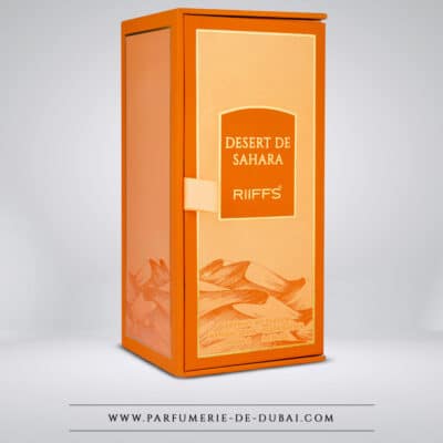Caixa Desert De Sahara - Extrato misto de fragrância (frasco laranja 100 ml) - Riiffs