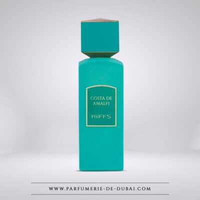Costa de Amalfi - Extrato de perfume para homem (frasco verde turquesa 100 ml) - Riiffs