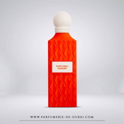 Nude Coral Diamond - Eau de parfum gemengde niche (oranje fles 150 ml) - Ibrahim Al Qurashi (IBRAQ)
