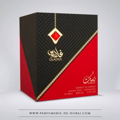 Caja Gladius - Extracto de fragancia mixta (frasco rojo 100 ml) - Nusuk