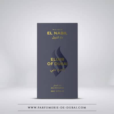 Estuche Elixir de Dubai - Eau de parfum mixto (frasco negro dorado 65 ml) - Maison El Nabil