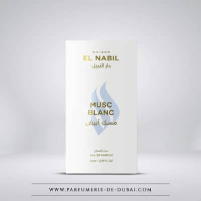 Musc Blanc doos - Gemengd eau de parfum (65 ml goudwitte fles) - Maison El Nabil