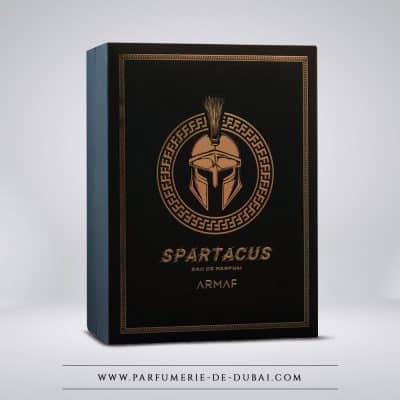 Spartacus box - Eau de parfum per uomo (flacone grigio 100 ml) - Armaf