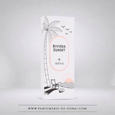 Riviera Sunset box - Eau de parfum de niche mixte (100 ml white bottle) - Ibrahim Al Qurashi (IBRAQ)