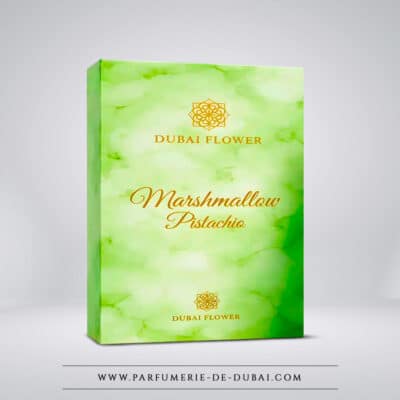 box Marshmallow Pistachio - Unisex Extrait de Parfum (grüner Flakon 100ml) - Dubai Flower