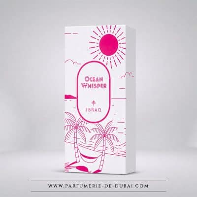 Ocean Whisper box - Eau de parfum nicho mixto (frasco blanco 100 ml) - Ibrahim Al Qurashi (IBRAQ)
