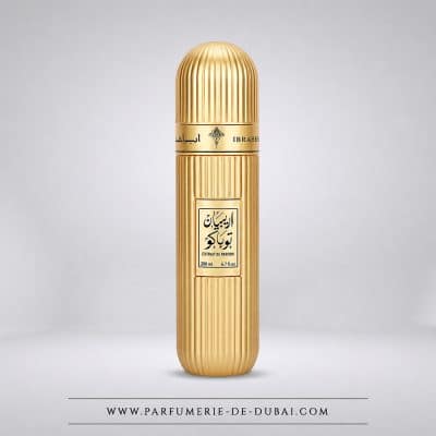 Arabian Tobacco – Extrait de parfum de niche mixte (flacon doré 100 ml) – Ibrahim Al Qurashi (IBRAQ)