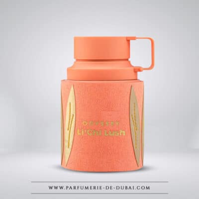 Odyssey Li'chi Lush – Eau de parfum féminine (flacon orange 100 ml) – Armaf