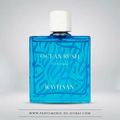 Ocean Rush – Eau de parfum masculine (flacon bleu 100 ml) – Rayhaan Perfumes