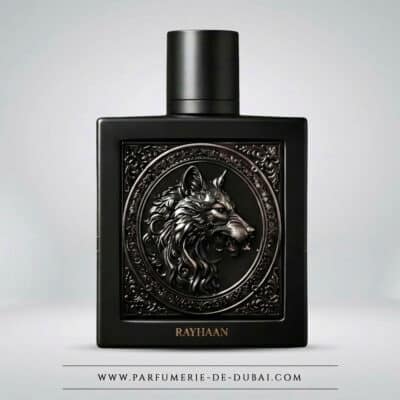 Wolf - Eau de parfum per uomo (flacone nero 100 ml) - Profumi Rayhaan