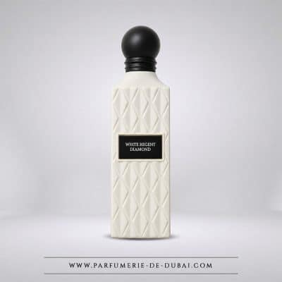 White Regent Diamond – Eau de parfum de niche mixte (flacon blanc 150 ml) – Ibrahim Al Qurashi (IBRAQ)
