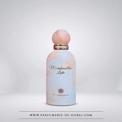 Marshmallow Latté – Extrait de parfum féminin (flacon blanc 100ml) – Dubaï Flower