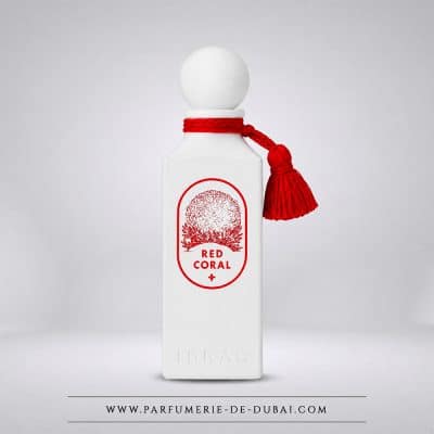 Red Coral – Eau de parfum de niche mixte (flacon blanc 100 ml) – Ibrahim Al Qurashi (IBRAQ)