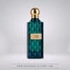 Sapphire Leather – Eau de parfum de niche mixte (flacon bleu 150 ml) – Ibrahim Al Qurashi (IBRAQ)