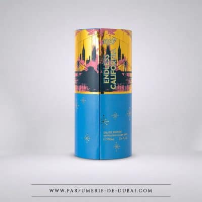 Confezione Endless California – Eau de parfum unisex (flacone blu-rosa da 100 ml) – My Perfumes (MPF)