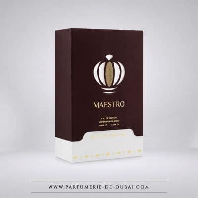 Pudełko Maestro – Woda perfumowana unisex (czerwony flakon 100 ml) – Gulf Orchid