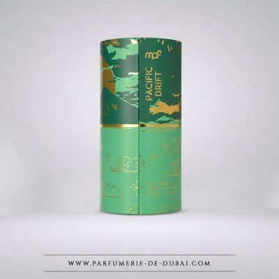 Caja Pacific Drift – Agua de perfume unisex (frasco verde de 100 ml) – My Perfumes (MPF)