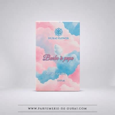 Caixa de Musc Tahara com aroma a algodão doce - Frasco de 12 ml - Dubai Flower