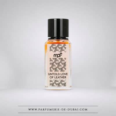 Untold Love of Leather – Eau de parfum masculine (flacon transparent 100 ml) – My Perfumes (MPF)