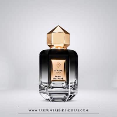 Royal Pistache - Eau de Parfum Unisex (schwarzgoldener Flakon 65 ml) - Maison El Nabil