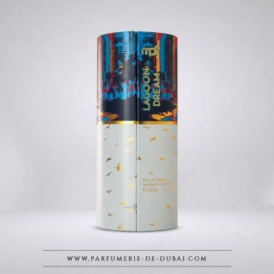 Caja Lagoon – Agua de perfume unisex (frasco rojo y azul de 100 ml) – My Perfumes (MPF)