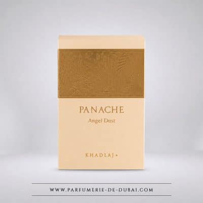 Caixa Panache Angel Dust - Água de perfume feminina (frasco bege dourado de 100 ml) - Khadlaj