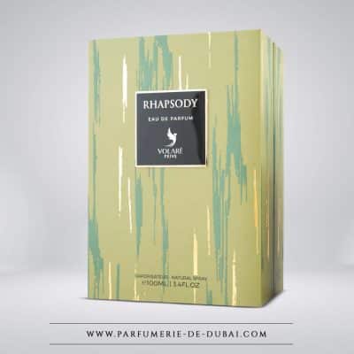Rhapsody-doos – Eau de parfum voor mannen en vrouwen (groene flacon van 100 ml) – Volaré Privé