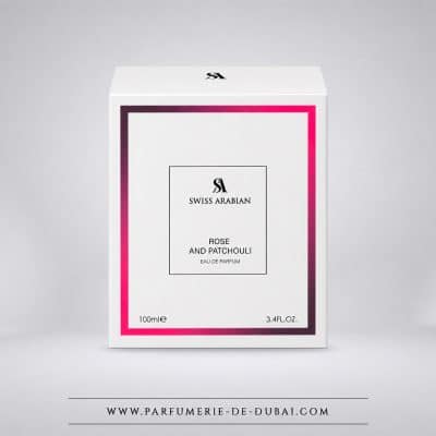Rose and Patchouli – Eau de parfum voor dames (doorzichtige flacon van 100 ml) – Swiss Arabian