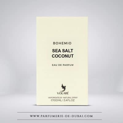 Estuche Bohemio Sea Salt Coconut – Agua de perfume unisex (frasco transparente de 100 ml) – Volaré