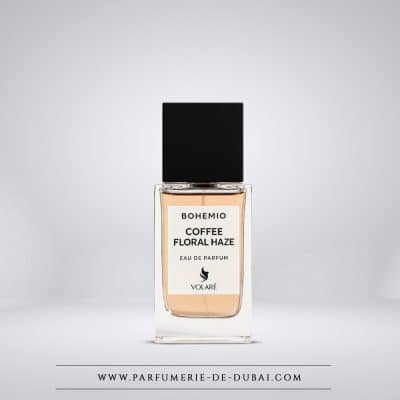 Bohemio Coffee Floral Haze – Agua de perfume unisex (frasco transparente de 100 ml) – Volaré
