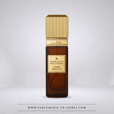 Cohiba Tobacco – Água de perfume unissexo (frasco castanho de 100 ml) – Mamlakat al oud