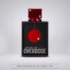 Club de Nuit Intense Overdose – Extrato de perfume masculino (frasco preto e vermelho de 100 ml) – Armaf