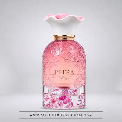 Petra Viola – Agua de perfume para mujer (frasco rosa de 100 ml) – Lattafa