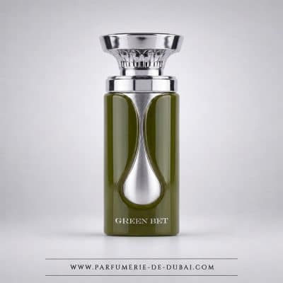 Green Bet - Men's Eau de Parfum (100 ml silver-green bottle) - Paris Corner