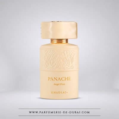 Panache Angel Dust - Água de perfume feminina (frasco bege dourado de 100 ml) - Khadlaj