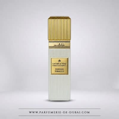 Parisian Tobacco – Água de perfume unissexo (frasco branco de 100 ml) – Mamlakat al oud