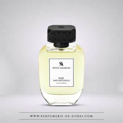 Rose and Patchouli – Eau de parfum voor vrouwen (doorzichtige flacon van 100 ml) – Swiss Arabian
