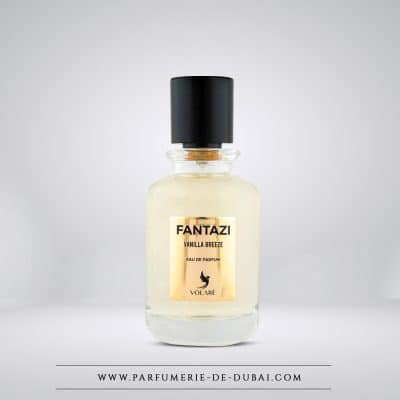 Fantazi Vanilla Breeze – Agua de perfume unisex (frasco transparente de 100 ml) – Volaré