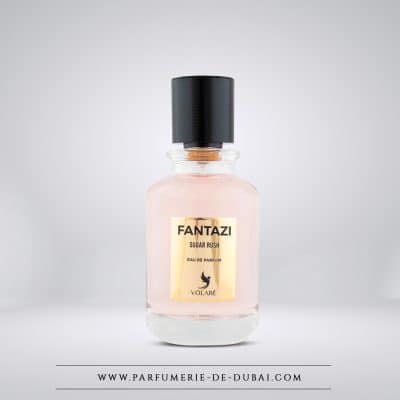 Fantazi Sugar Rush – Agua de perfume unisex (frasco transparente de 100 ml) – Volaré