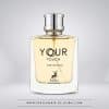Your Touch For Women – Água de perfume feminina (frasco transparente de 100 ml) – Maison Alhambra
