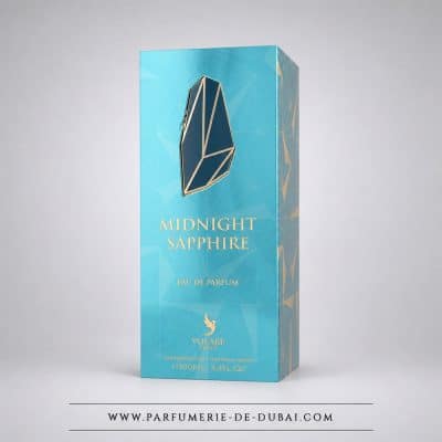 Confezione Midnight Sapphire – Eau de parfum unisex (flacone blu da 100 ml) – Volaré Privé