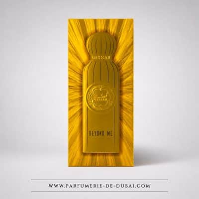 Beyond Me doboz – Niche parfüm, uniszex (sárga üveg, 200 ml) – Gissah