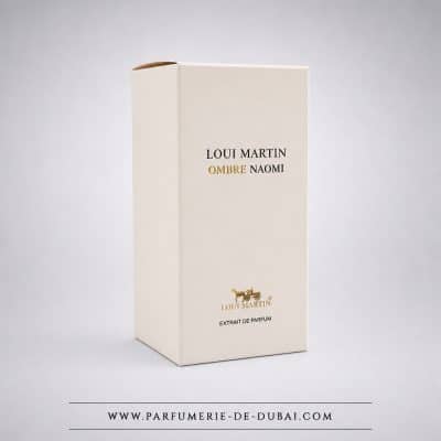 boite Ombre Naomi – Extrait de parfum mixte (flacon noir 100 ml) – Loui Martin